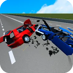 Скачать Car Crash Simulator: Accident [Взлом/МОД Много денег] на Андроид