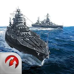 Скачать World of Warships Blitz War [Взлом/МОД Бесконечные деньги] на Андроид