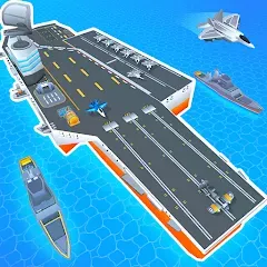 Скачать Idle Aircraft Carrier [Взлом/МОД Все открыто] на Андроид