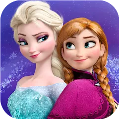 Скачать Disney Frozen. Звездопад [Взлом/МОД Бесконечные деньги] на Андроид