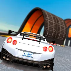 Скачать Car Stunt Races: Mega Ramps [Взлом/МОД Unlocked] на Андроид