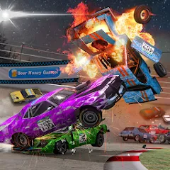 Скачать Demolition Derby 3 [Взлом/МОД Unlocked] на Андроид