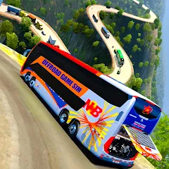 Скачать Hill Coach Bus Simulator 2023 [Взлом/МОД Меню] на Андроид