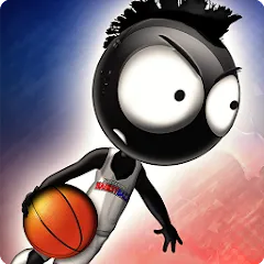 Скачать Stickman Basketball 3D [Взлом/МОД Все открыто] на Андроид