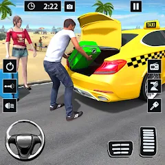 Скачать Offroad Taxi Driver: Cab Games [Взлом/МОД Меню] на Андроид