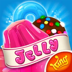 Скачать Candy Crush Jelly Saga [Взлом/МОД Unlocked] на Андроид