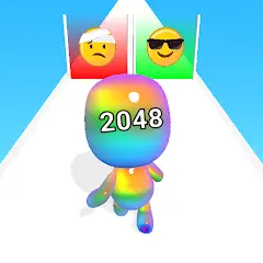 Скачать Man Runner 2048: Run and Merge [Взлом/МОД Unlocked] на Андроид