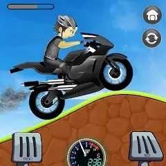 Скачать Bike Hill Racing - Велосипедна [Взлом/МОД Unlocked] на Андроид