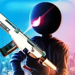 Скачать Stickman Sniper Shooter games [Взлом/МОД Все открыто] на Андроид