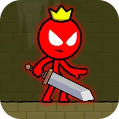 Скачать Red Stickman:Палка Приключения [Взлом/МОД Все открыто] на Андроид