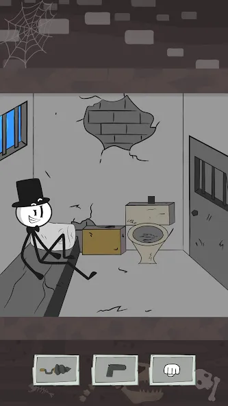 Скачать Prison Break: Stickman Story [Взлом/МОД Бесконечные деньги] на Андроид