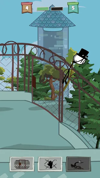 Скачать Prison Break: Stickman Story [Взлом/МОД Бесконечные деньги] на Андроид