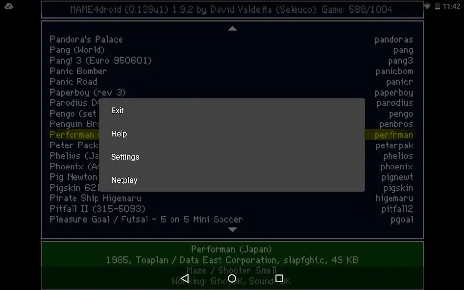 Скачать MAME4droid (0.139u1) на Андроид и стать крутым геймером!