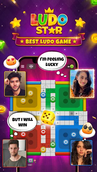 Скачать Ludo STAR: Online Dice Game на Андроид - крутая игровая развлекалка для всех геймеров