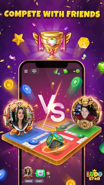 Скачать Ludo STAR: Online Dice Game на Андроид - крутая игровая развлекалка для всех геймеров