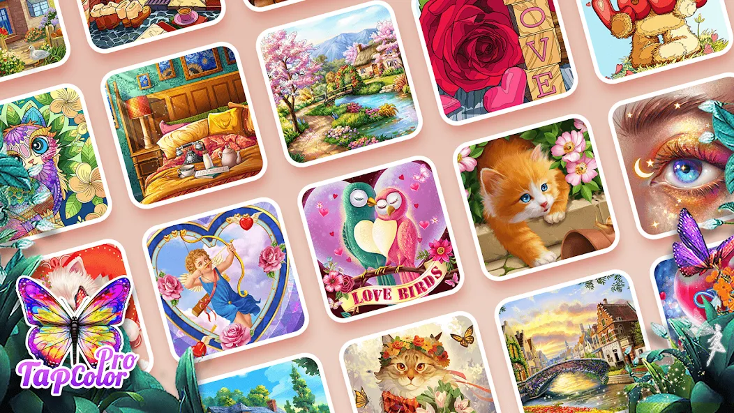 Скачать Tap Color Pro: Color By Number на Андроид и наслаждаться игрой