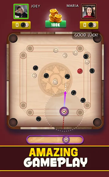 Carrom Club: Carrom Board Game – игра для настоящих геймеров на Андроид