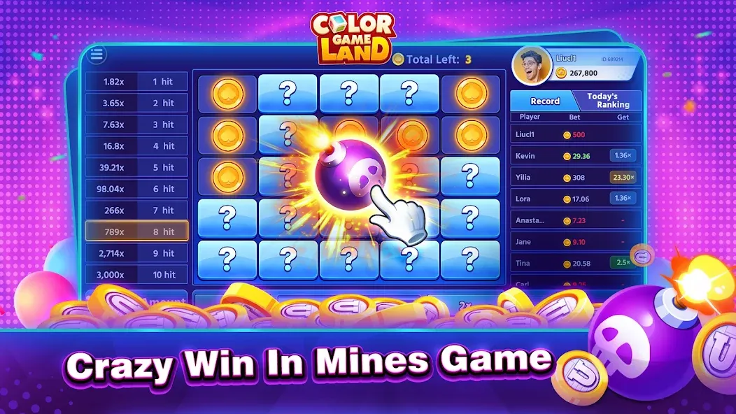 Скачать Color Game Land-Tongits, Slots [Взлом/МОД Много денег] на Андроид