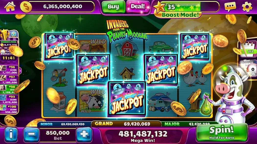 Jackpot Party Игровые Автоматы на Андроид - Казино в твоём кармане!