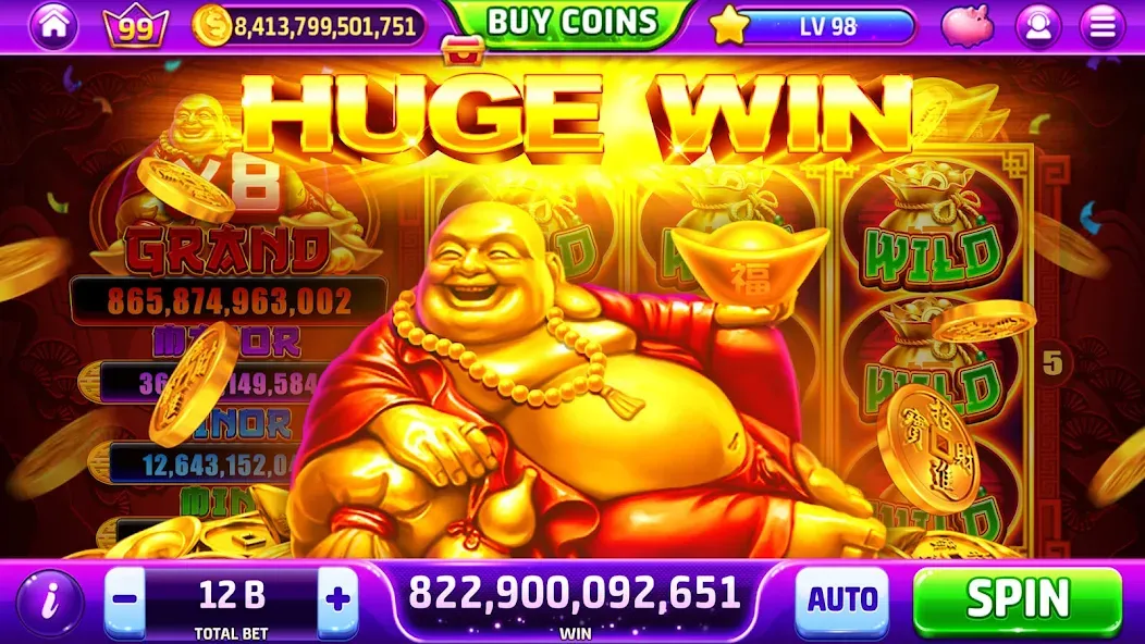 Golden Casino - Slots Games: лучшая игра для азартных геймеров на Андроид