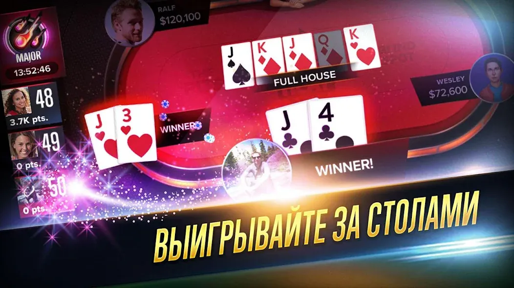 Покер в огне: Poker Heat™ - Техасский Холдем на Андроид