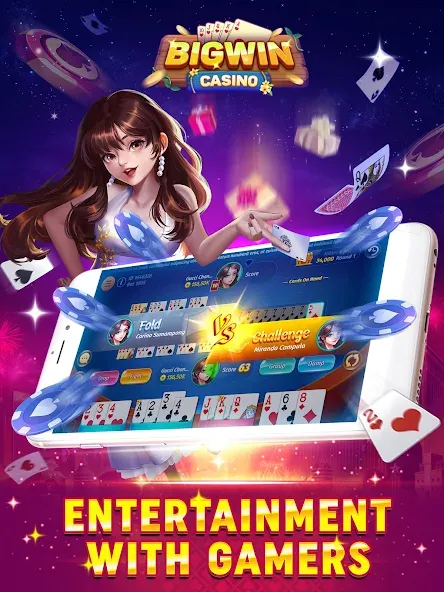 Big Win Casino - Tongits Pusoy: Взлом/МОД Бесконечные деньги - Описание, Механика, Системные требования и Советы по прохождению игры