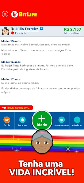 BitLife BR - Simulação de vida: Твоя жизнь в твоих руках!