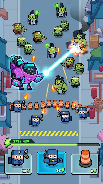 Alien Fight: Police vs Zombie - Захватывающая игра для настоящих геймеров