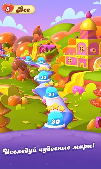 Скачать Candy Crush Friends Saga на Андроид