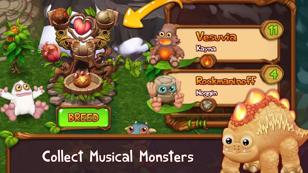 Скачать Singing Monsters: Dawn of Fire на Андроид - уникальная игра с музыкой и монстрами!