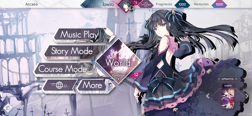 Скачать Arcaea на Андроид - идеальная игра для музыкальных геймеров