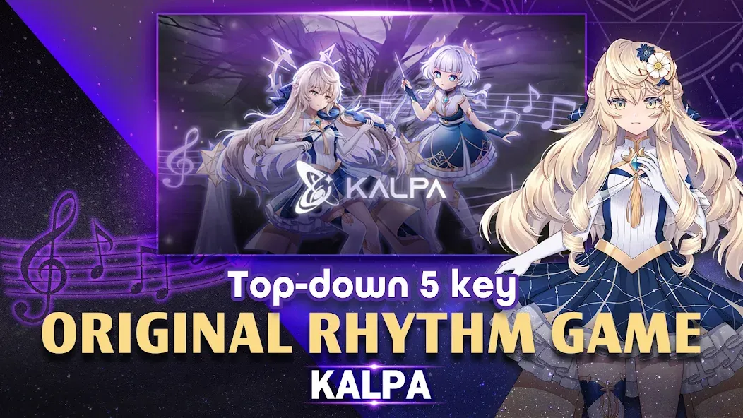  KALPA - Original Rhythm Game: Андроид игра для настоящих геймеров 