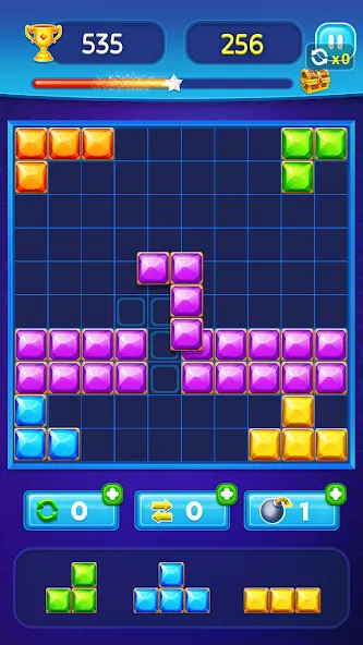 Block Puzzle: Драгоценный блок - самая захватывающая головоломка для Андроид