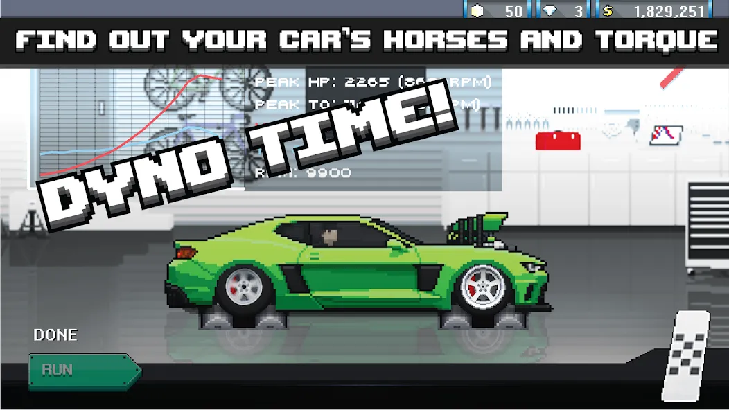 Скачать Pixel Car Racer на Андроид – уникальная гоночная игра