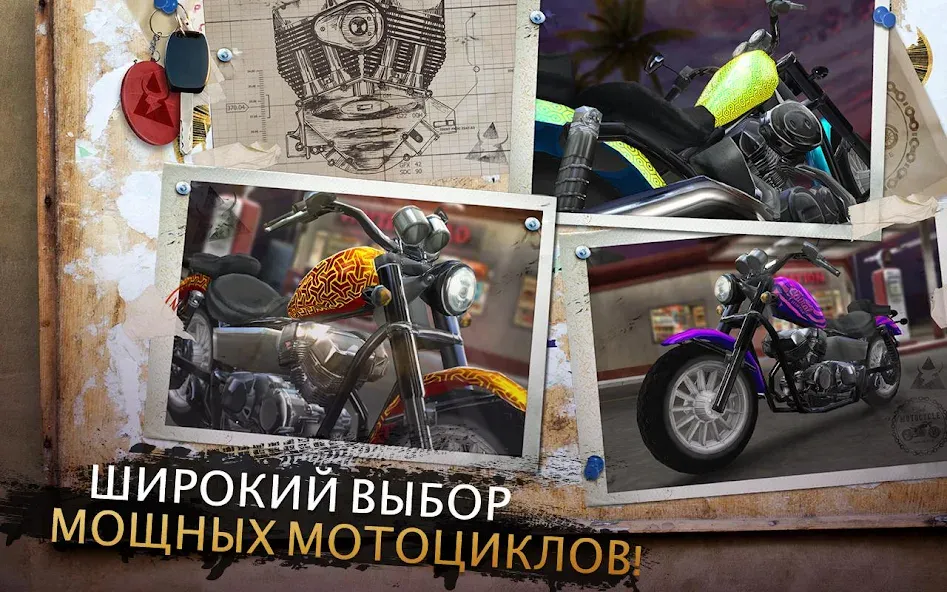 Скачать Moto Rider GO: Highway Traffic [Взлом/МОД Много денег] на Андроид