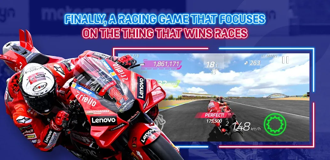 Скачать MotoGP Racing '23 [Взлом/МОД Меню] на Андроид