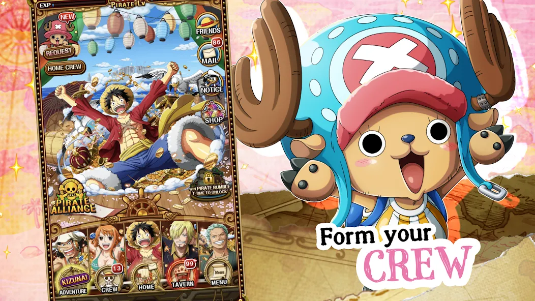 ONE PIECE TREASURE CRUISE - Увлекательная игра на Андроид!