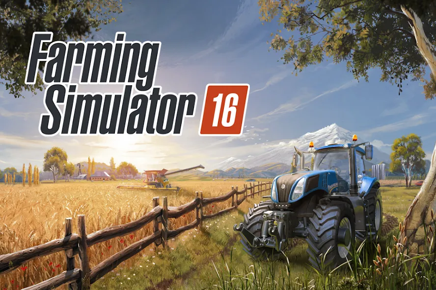 Скачать Farming Simulator 16 [Взлом/МОД Меню] на Андроид