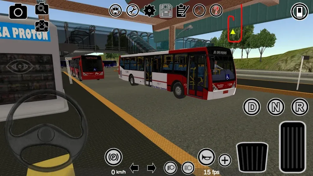 Скачать Proton Bus Simulator Urbano на Андроид - игровой симулятор вождения автобуса