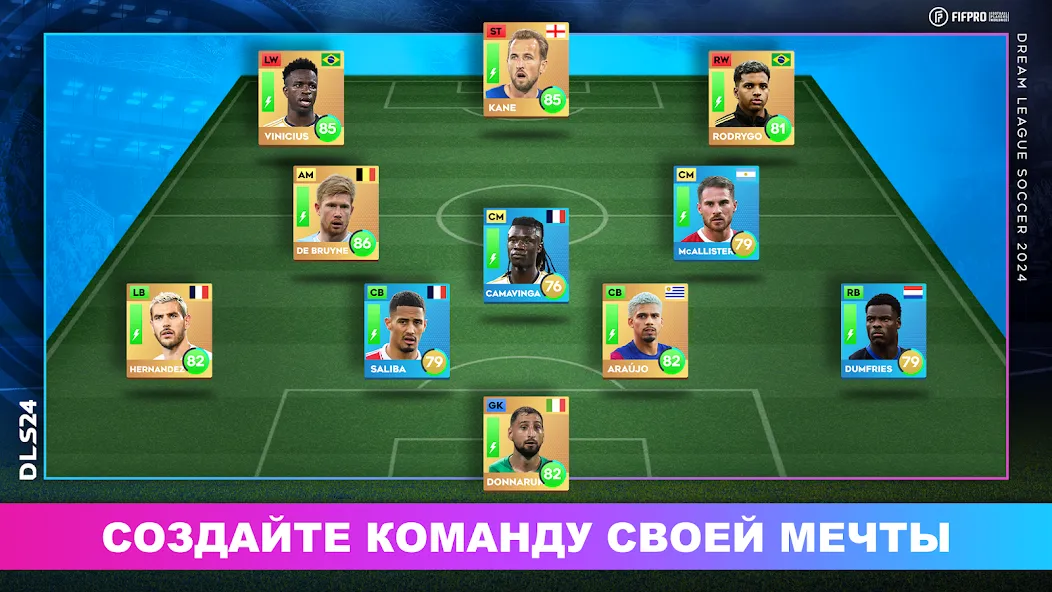 Dream League Soccer 2024 - лучшая футбольная игра для тебя