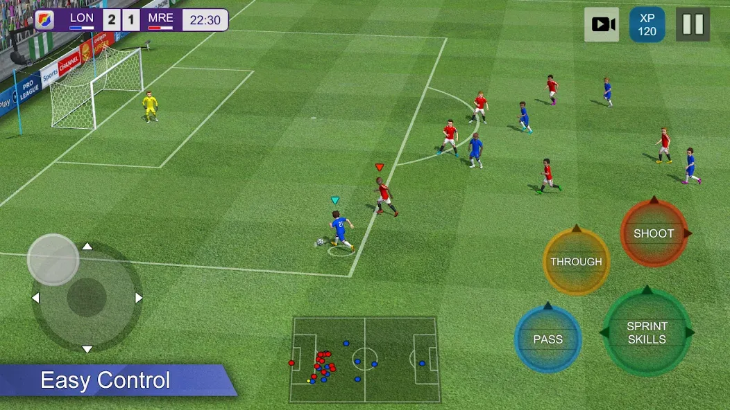 Pro League Soccer – увлекательная футбольная игра для Android