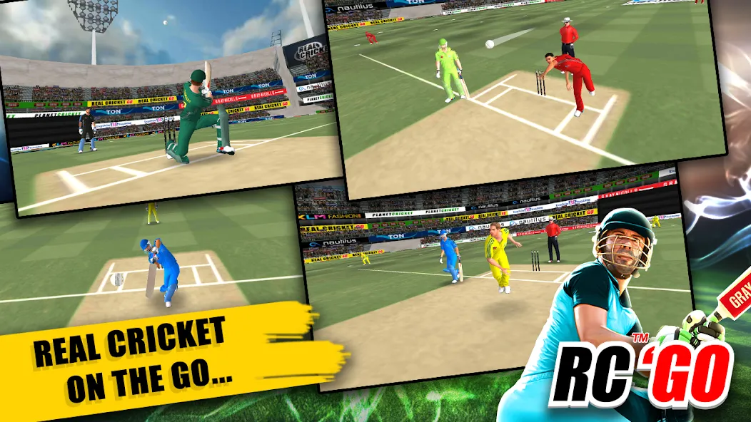 Real Cricket™ GO - увлекательная игра для настоящих геймеров