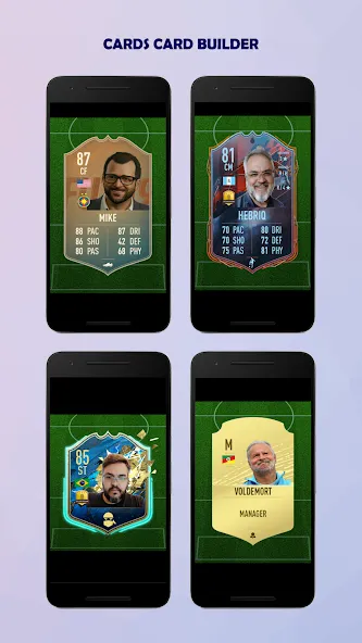 Скачать Fut Card Builder 24 [Взлом/МОД Много денег] на Андроид