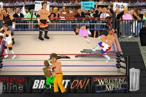 Wrestling Revolution - отличная игра для настоящих геймеров!