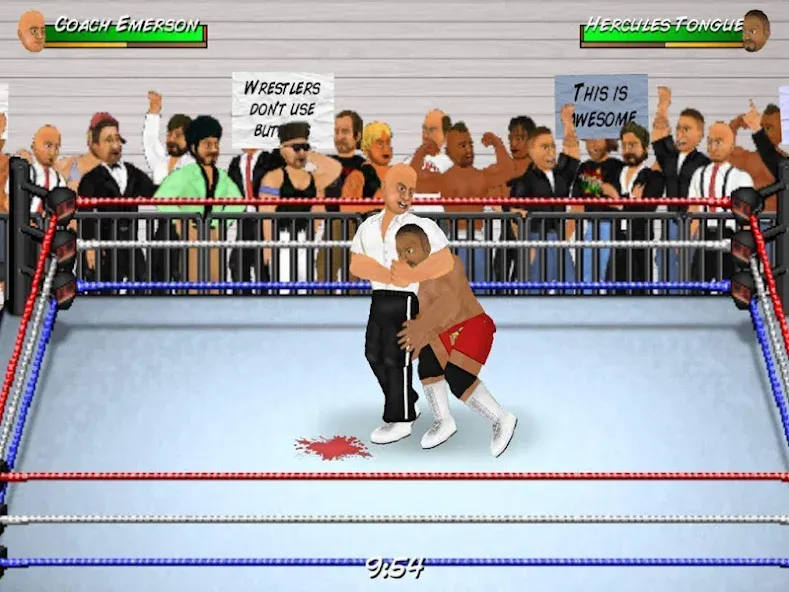 Wrestling Revolution - отличная игра для настоящих геймеров!