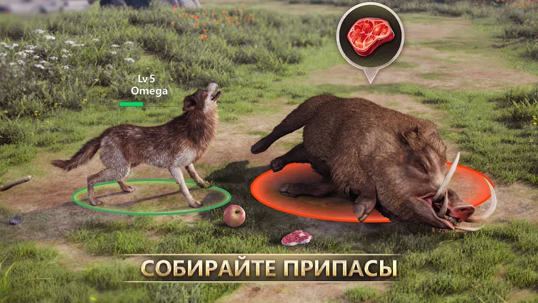 Скачать Wolf Game: Wild Animal Wars на Андроид - игровая статья