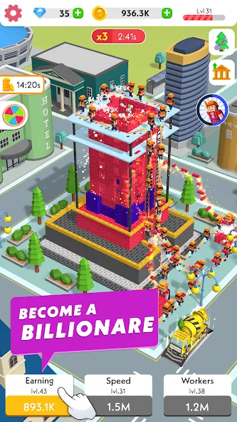 Idle Construction 3D - крутая игра для настоящих геймеров