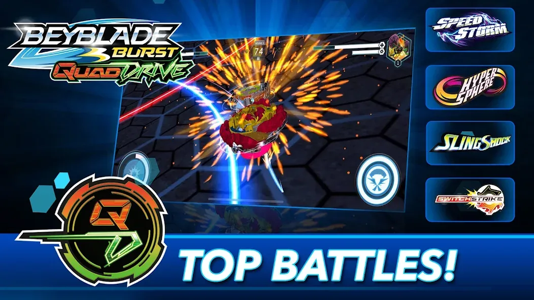 Скачать BEYBLADE BURST app [Взлом/МОД Все открыто] на Андроид