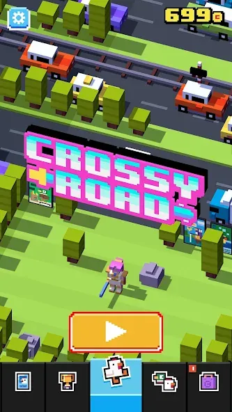 Скачать Crossy Road [Взлом/МОД Меню] на Андроид