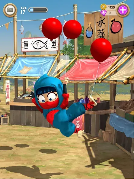 Скачать Clumsy Ninja [Взлом/МОД Unlocked] на Андроид